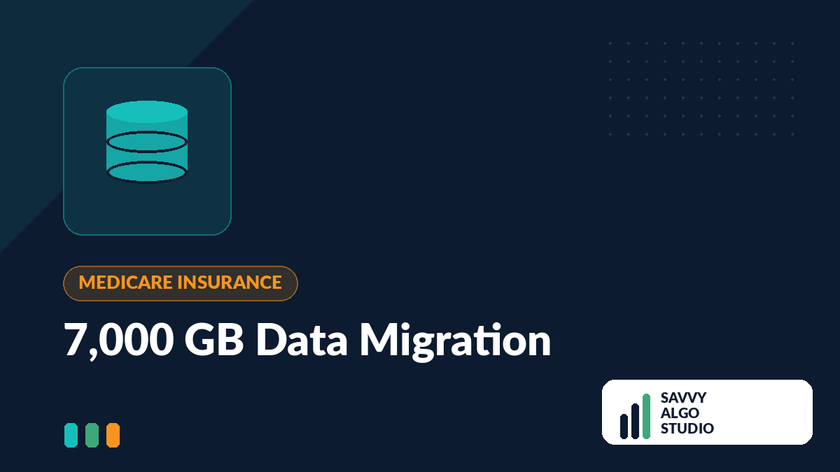 Prequalification AI and a 7,000 GB Data Migration for a Medicare Agency